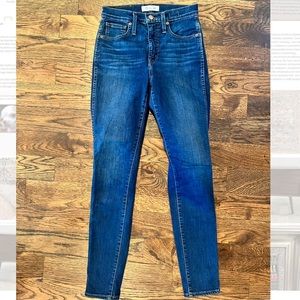Madewell Jeans 10” High Rise Skinny Jeans